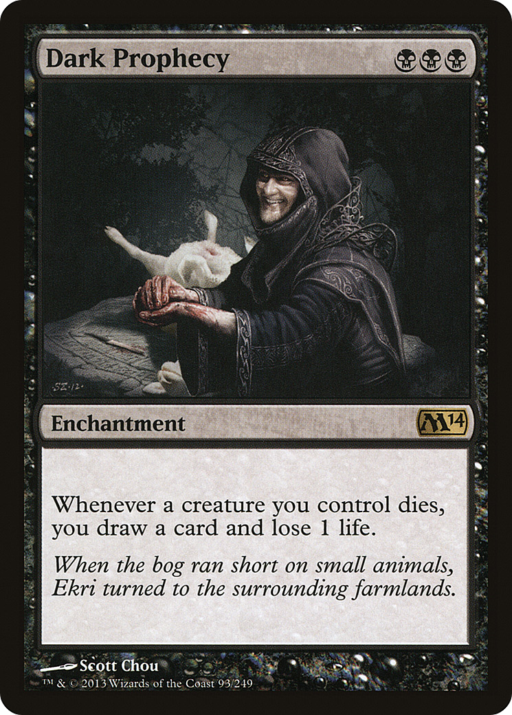 Dark Prophecy (M14-093)  - Magic 2014