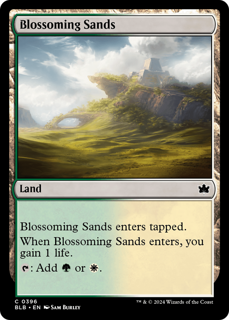 Blossoming Sands (BLB-396)  - Bloomburrow