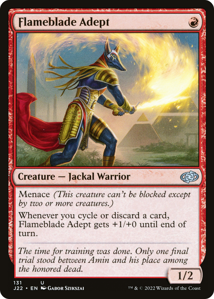 Flameblade Adept (J22-131)  - Jumpstart 2022