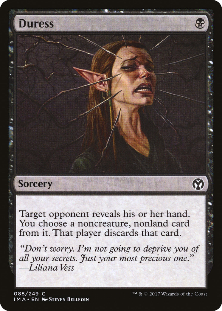 Duress (IMA-088)  Foil - Iconic Masters