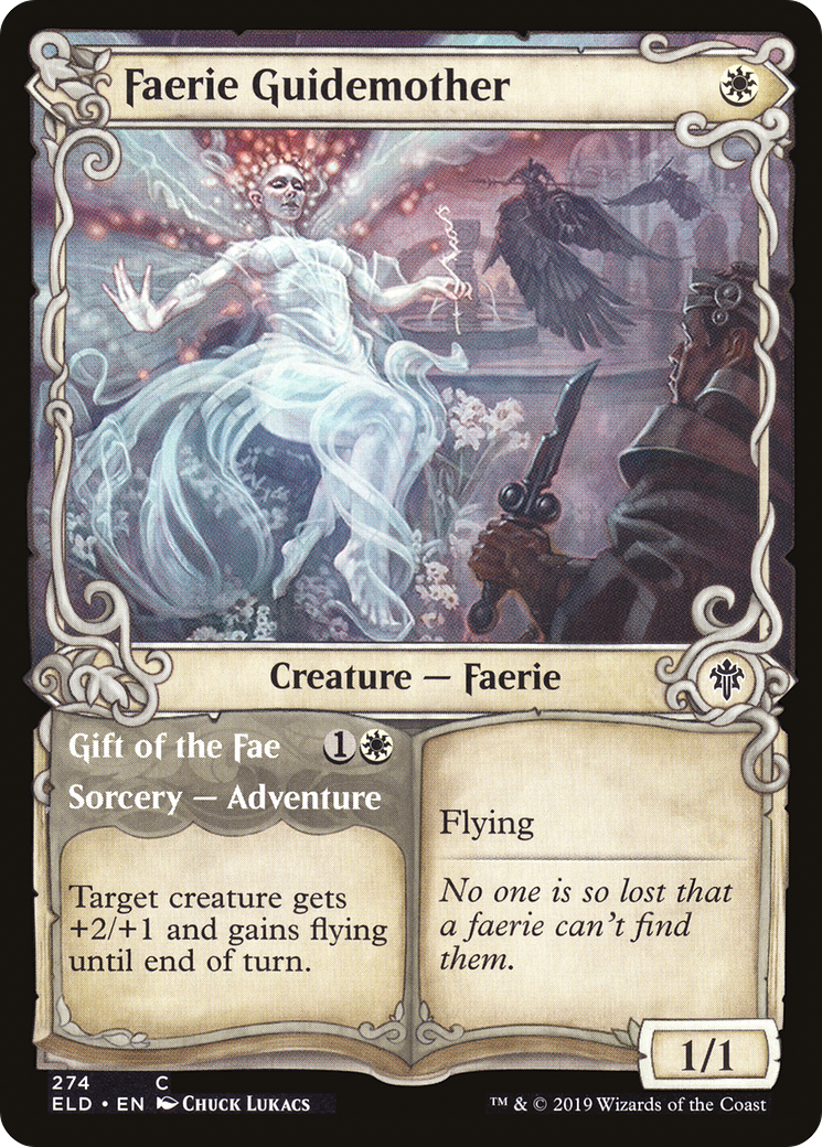 Faerie Guidemother (Showcase) (ELD-274) - Throne of Eldraine: (Showcase) Foil
