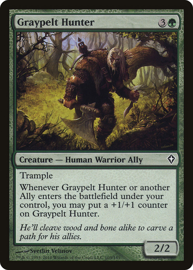 Graypelt Hunter (WWK-103)  Foil - Worldwake