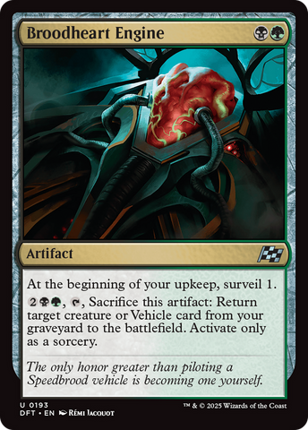 Broodheart Engine (DFT-193)  - Aetherdrift