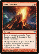 Peak Eruption (THS-132)  - Theros