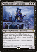 Ayara, First of Locthwain (ELD-075)  Foil - Throne of Eldraine