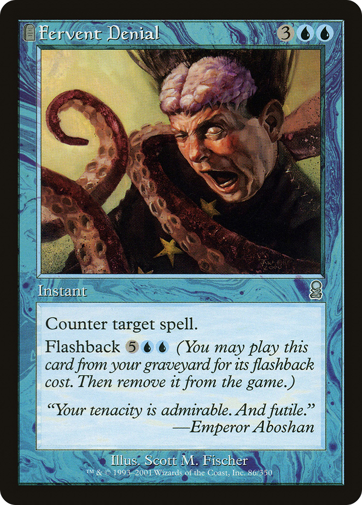 Fervent Denial (ODY-086)  - Odyssey: (tombstone)
