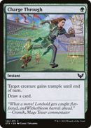 Charge Through (STX-124)  Foil - Strixhaven: School of Mages