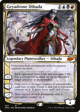Geyadrone Dihada (Showcase) (MH2-367) - Modern Horizons 2: (Showcase)
