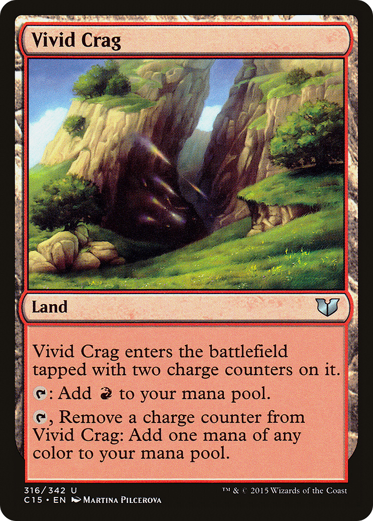 Vivid Crag (C15-316)  - Commander 2015