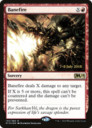 Banefire (PRE-130S) - Core Set 2019 Promos Foil