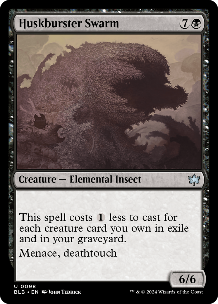 Huskburster Swarm (BLB-098)  - Bloomburrow