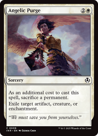 Angelic Purge (INR-009)  Foil - Innistrad Remastered