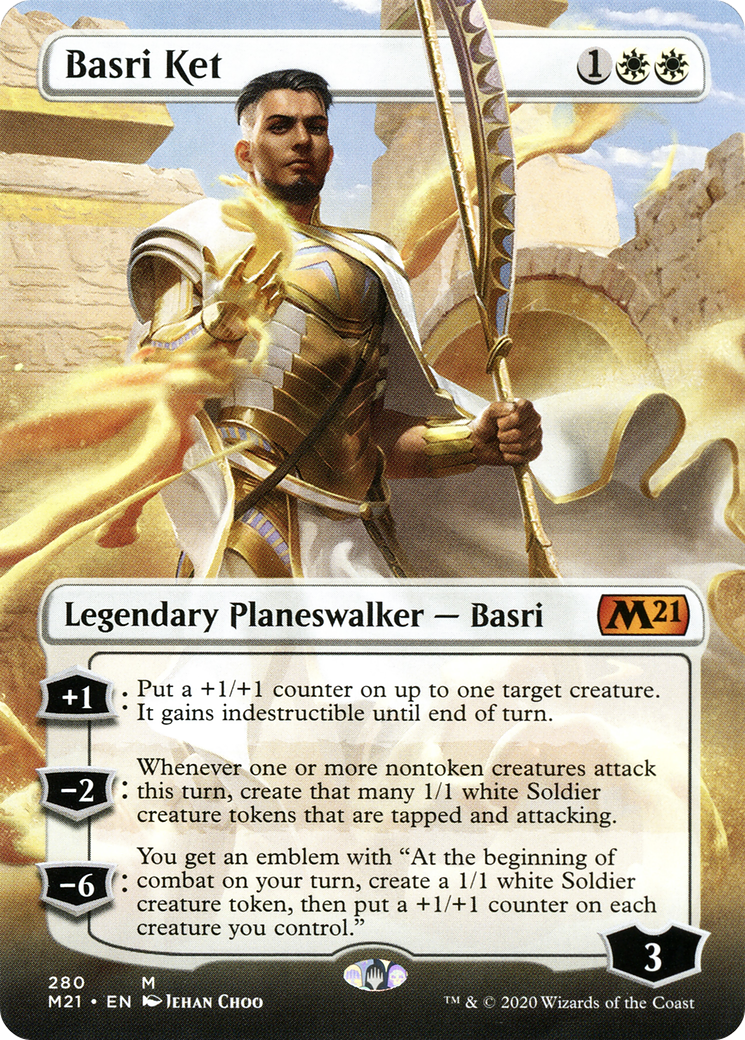 Basri Ket (Borderless) (M21-280)  - Core Set 2021