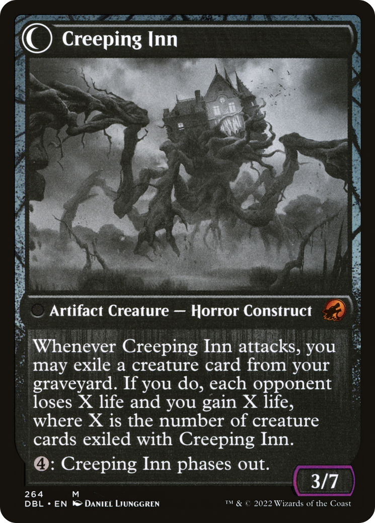 Hostile Hostel (DBL-264)  Foil - Innistrad: Double Feature: (Double Faced Transform)