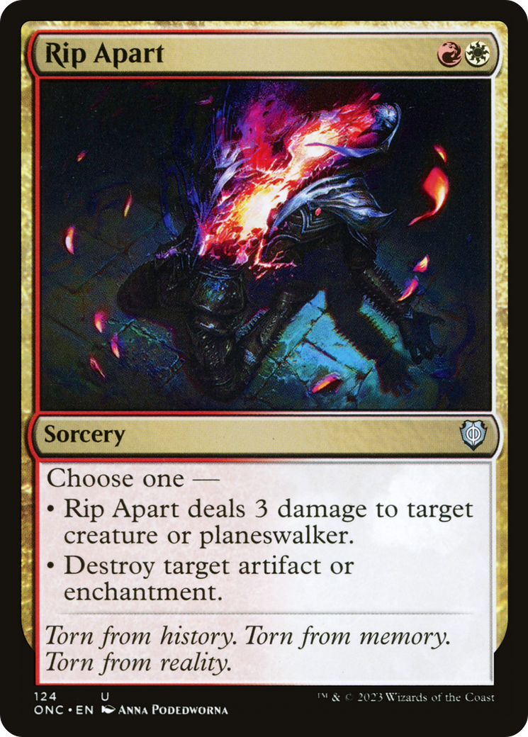 Rip Apart (ONC-124)  - Phyrexia: All Will Be One Commander