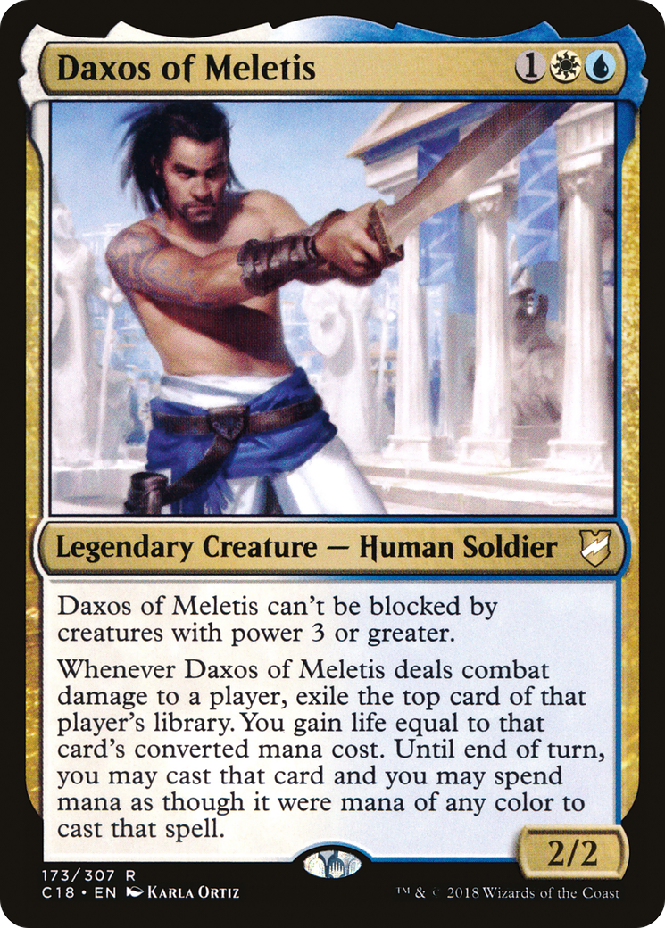 Daxos of Meletis (C18-173)  - Commander 2018