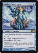 Merfolk Sovereign (M11-065)  Foil - Magic 2011