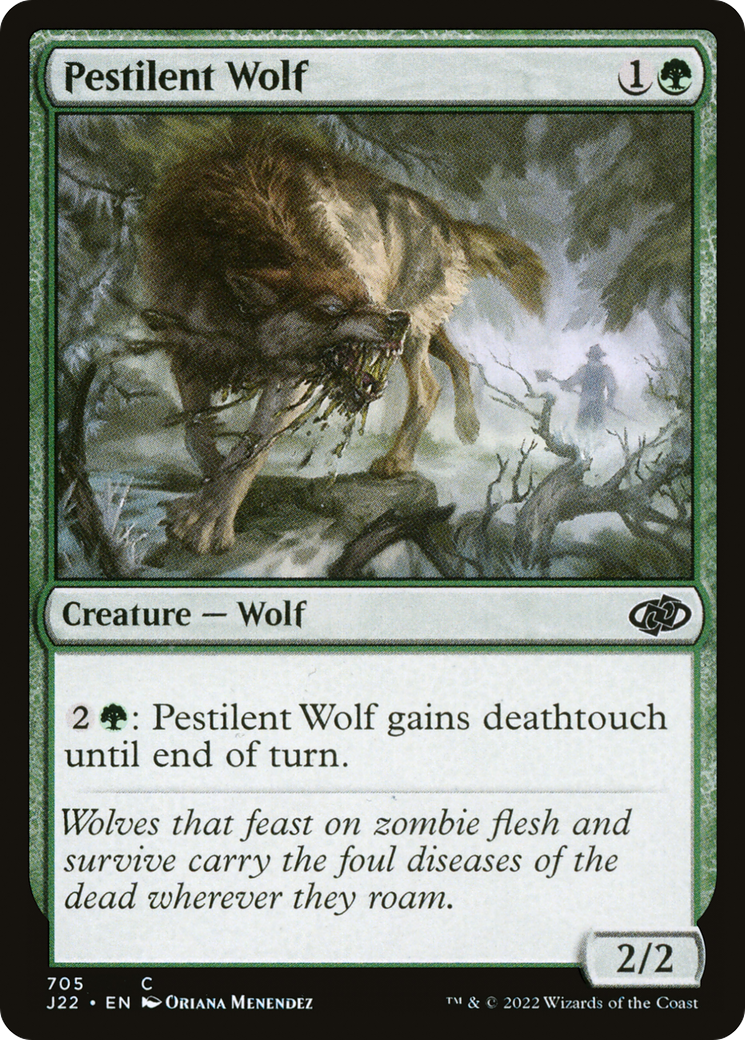 Pestilent Wolf (J22-705) - Jumpstart 2022