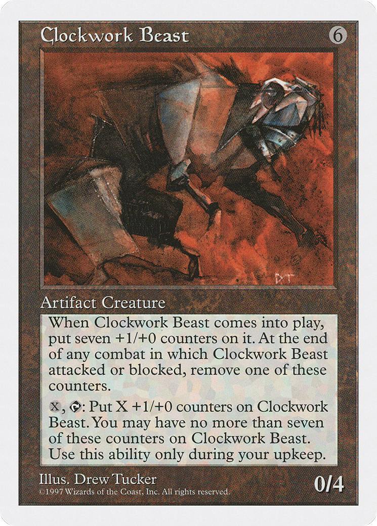 Clockwork Beast (5ED-)  - Fifth Edition