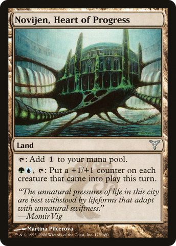 Novijen, Heart of Progress (DIS-175)  Foil - Dissension