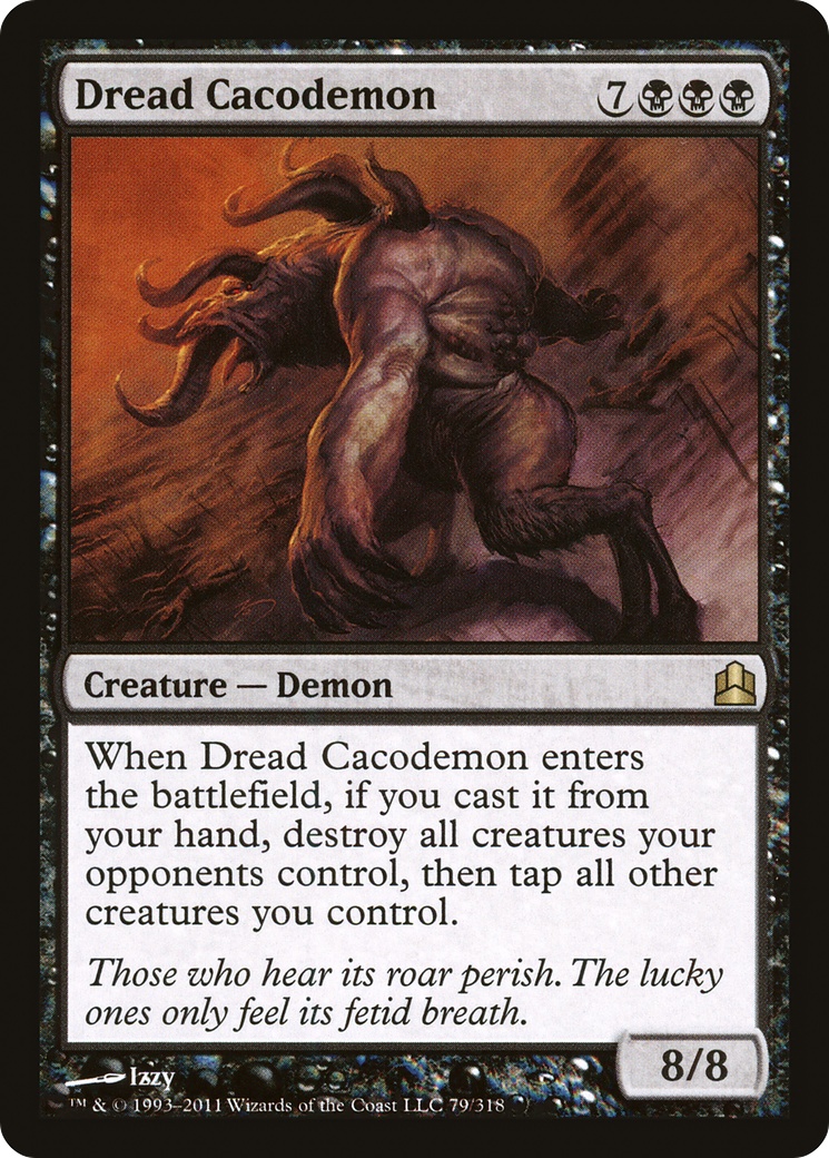 Dread Cacodemon (CMD-079)  - Commander 2011