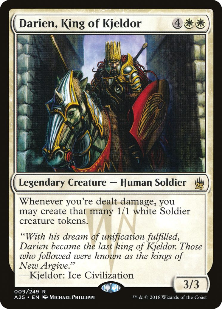 Darien, King of Kjeldor (A25-009)  Foil - Masters 25