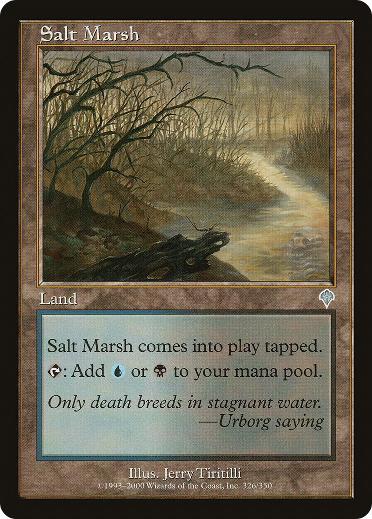 Salt Marsh (INV-326)  Foil - Invasion