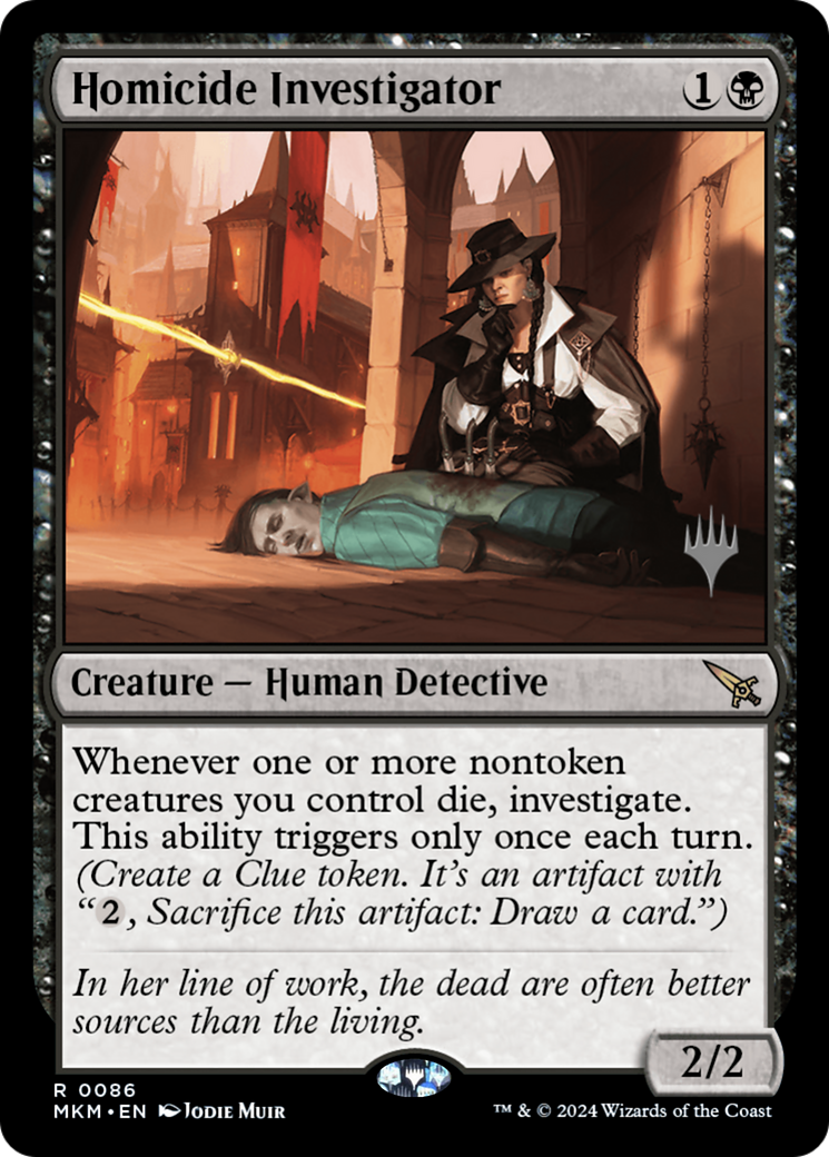 Homicide Investigator (PPMKM-086)  - Murders at Karlov Manor Promos