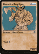 Rimeshield Frost Giant (Showcase) (AFR-310) - Adventures in the Forgotten Realms: (Showcase) Foil