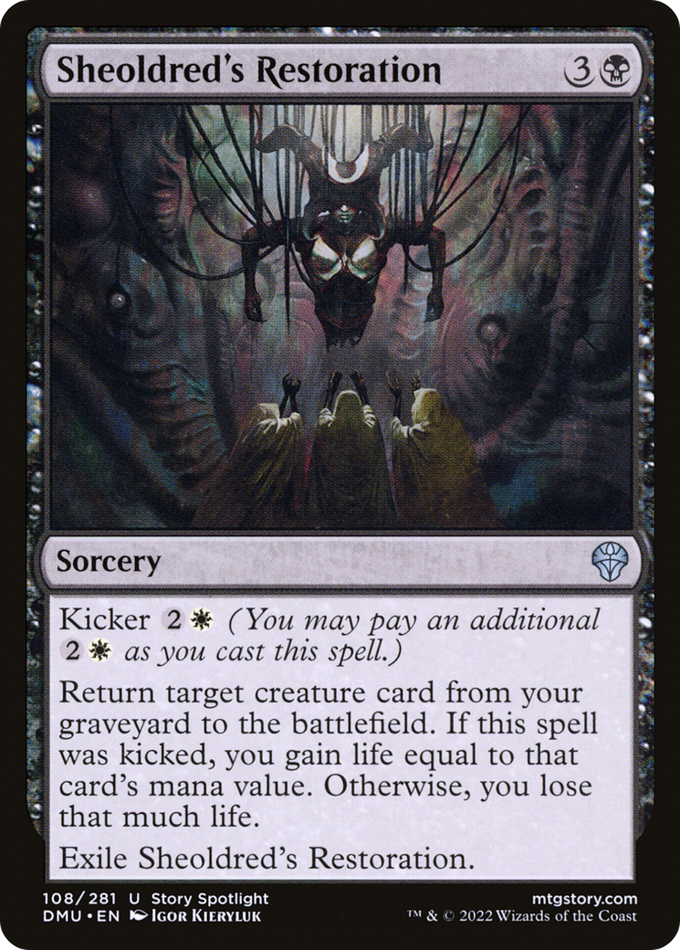 Sheoldred's Restoration (DMU-108)  - Dominaria United