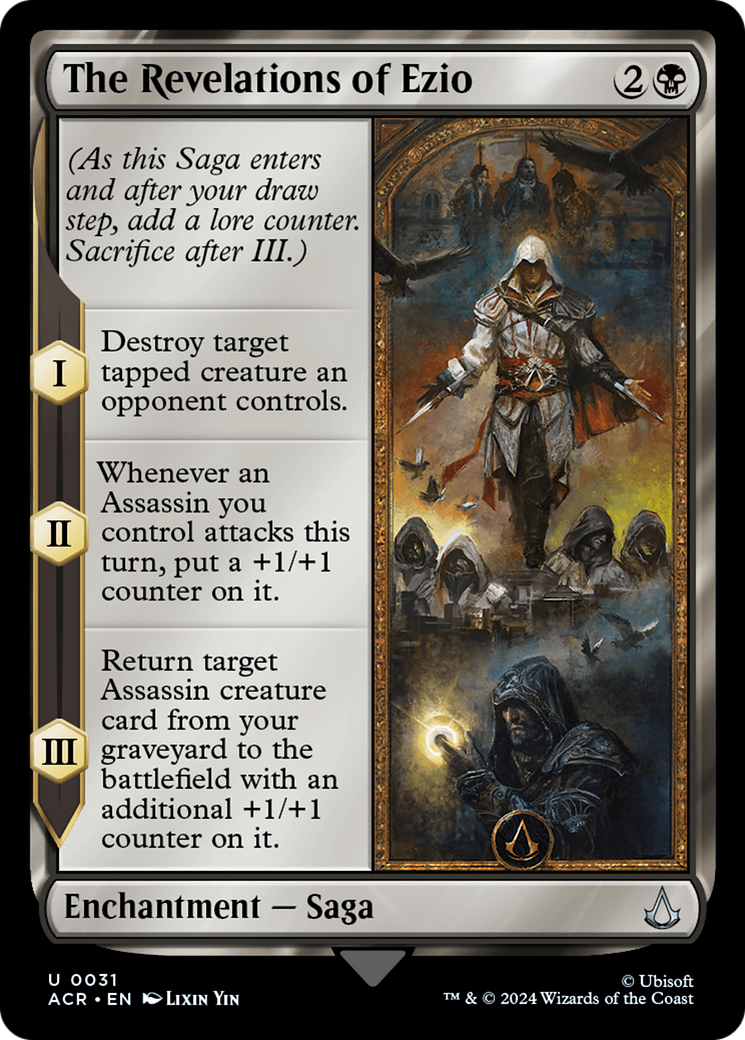 The Revelations of Ezio (ACR-031)  Foil - Assassin's Creed