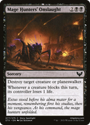 Mage Hunters' Onslaught (STX-077)  Foil - Strixhaven: School of Mages