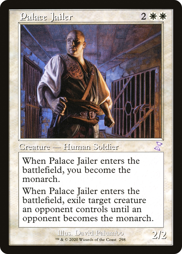 Palace Jailer (TSR-298)  Foil - Time Spiral Remastered