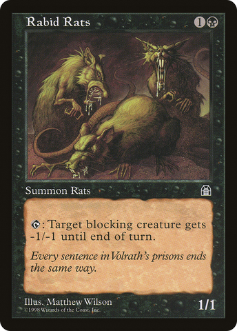 Rabid Rats (STH-)  - Stronghold