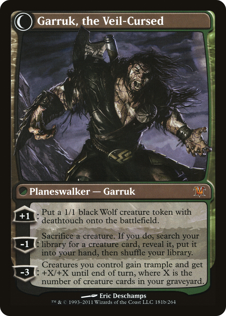Garruk Relentless (LIST-181)  - The List: (Double Faced Transform)