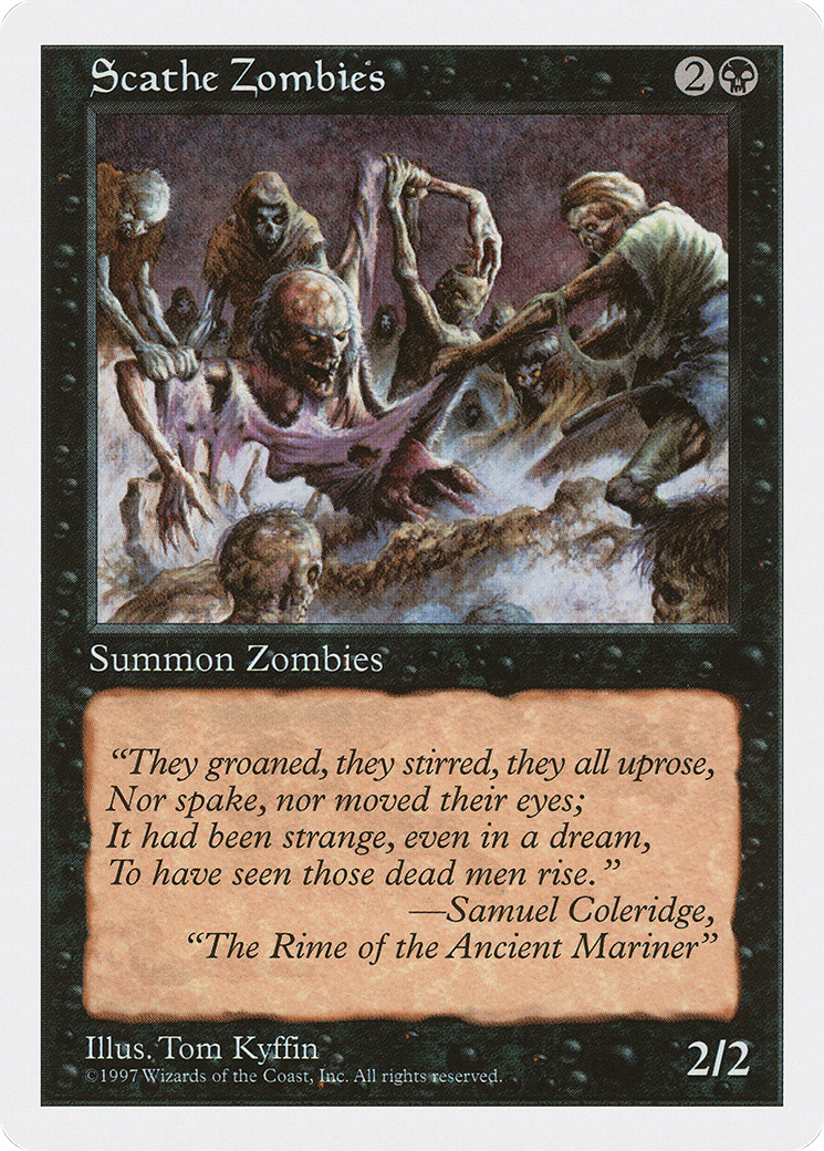 Scathe Zombies (5ED-)  - Fifth Edition