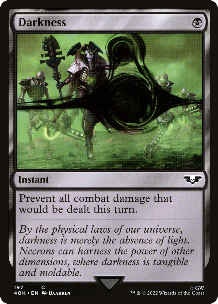 Darkness (40K-197)  - Warhammer 40,000 Commander