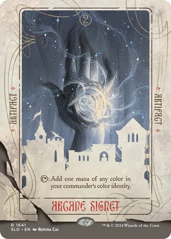 Arcane Signet (1641) (SLD-1641)  - Secret Lair Drop (Borderless)