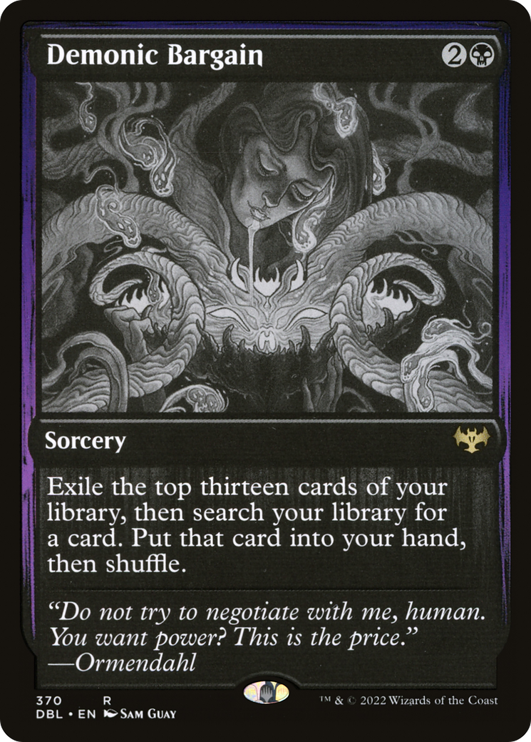 Demonic Bargain (DBL-370)  - Innistrad: Double Feature