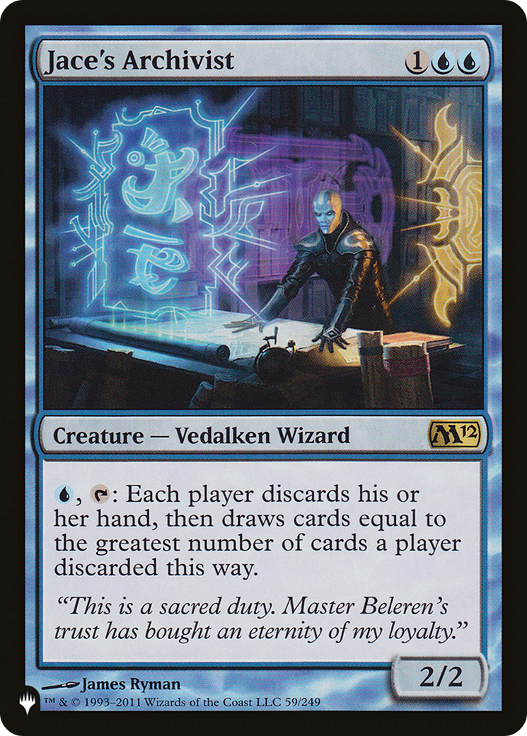 Jace's Archivist (LIST-59/249)  - The List
