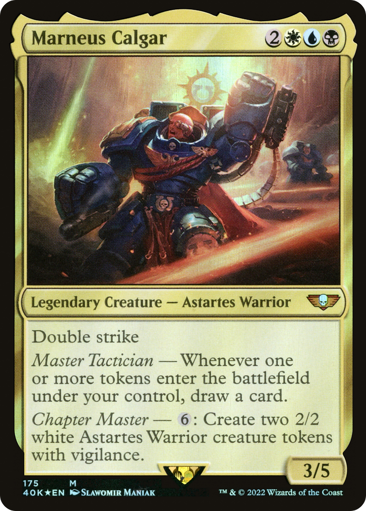 Marneus Calgar (40K-175)  Foil - Warhammer 40,000 Commander