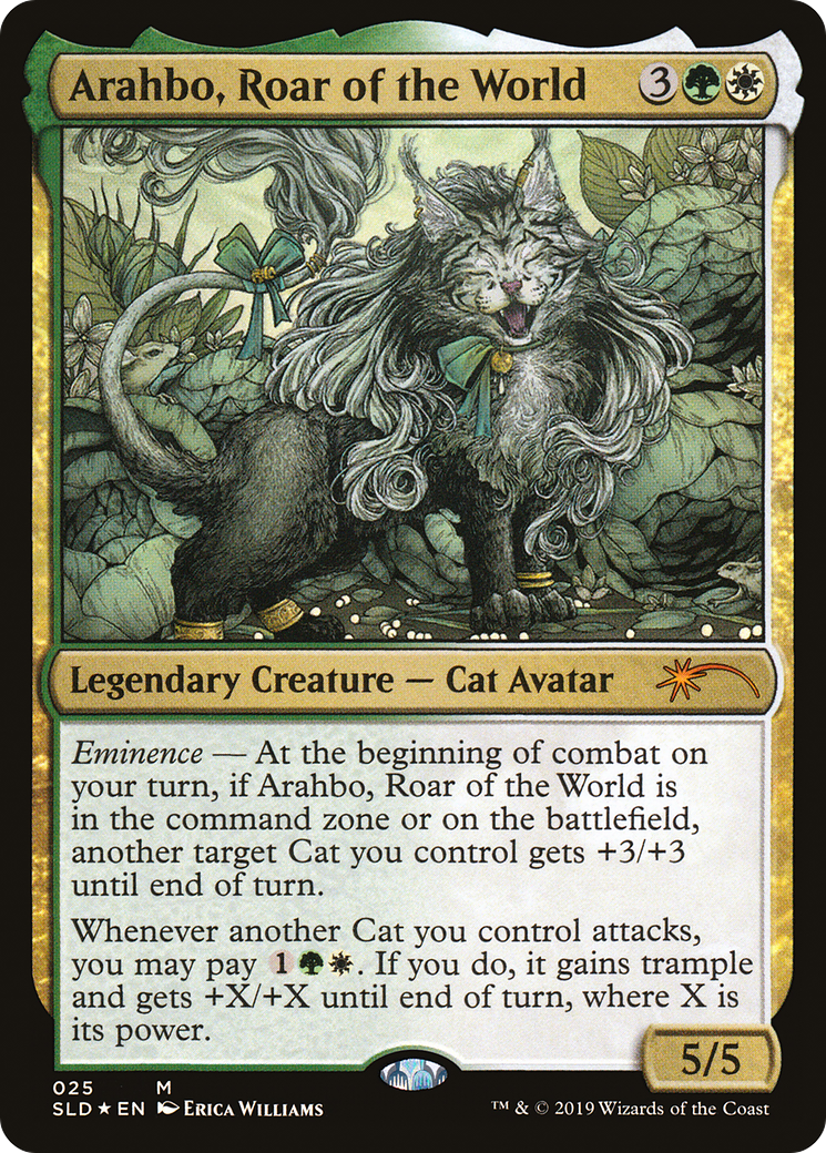 Arahbo, Roar of the World (SLD-025)  Foil - Secret Lair Drop