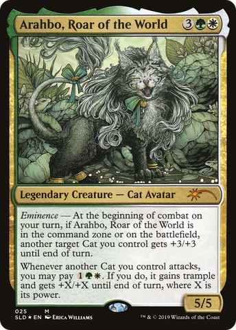 Arahbo, Roar of the World (SLD-025)  Foil - Secret Lair Drop