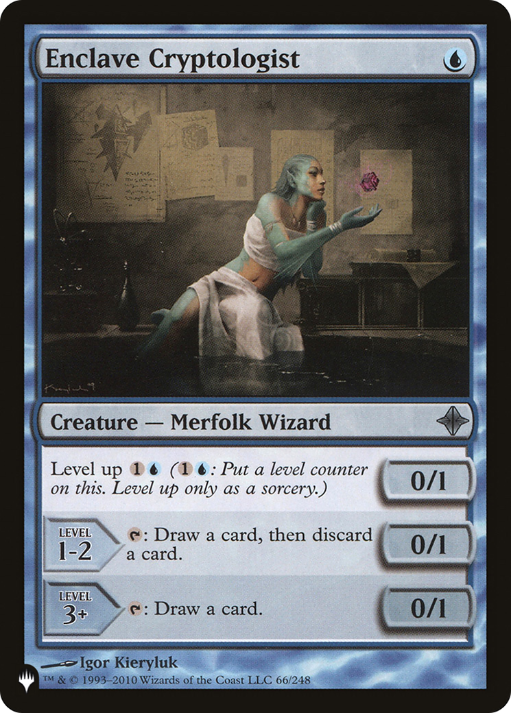 Enclave Cryptologist (LIST-ROE-66)  - The List