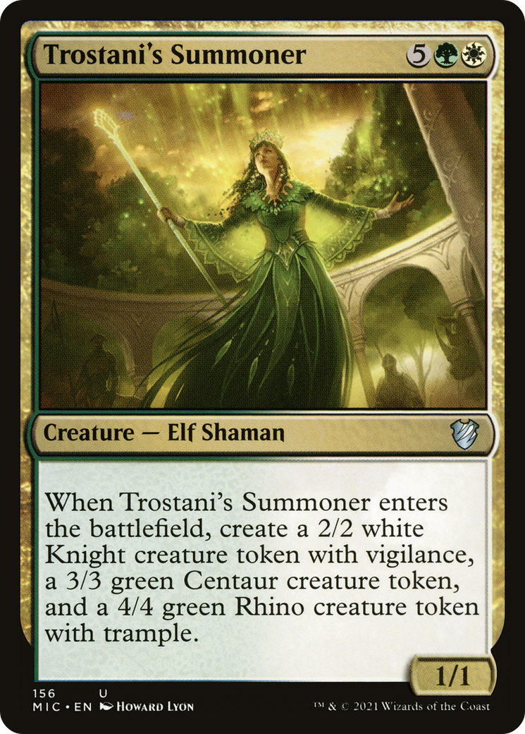 Trostani's Summoner (MIC-156)  - Midnight Hunt Commander