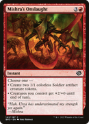 Mishra's Onslaught (BRO-143)  Foil - The Brothers' War