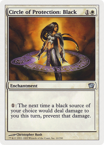 Circle of Protection: Black (9ED-010) - Ninth Edition