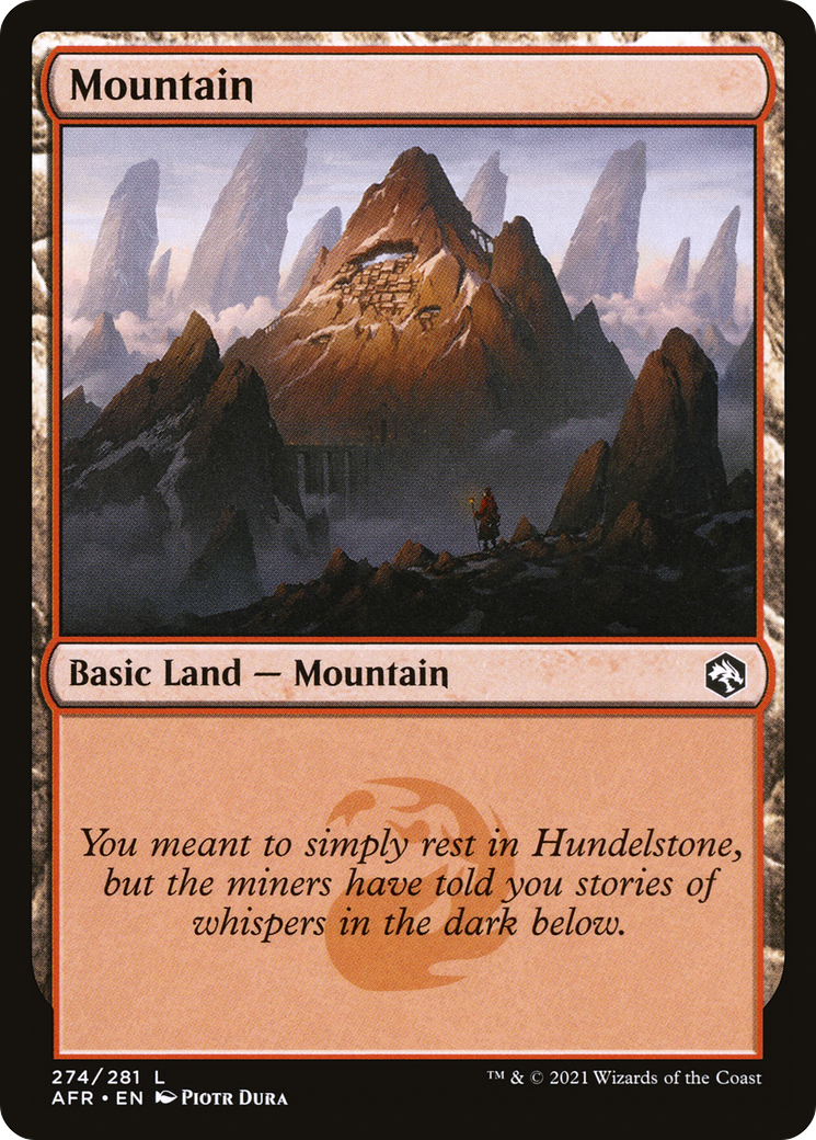 Mountain (274) (AFR-274)  - Adventures in the Forgotten Realms