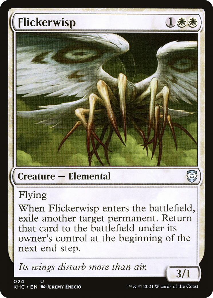 Flickerwisp (KHC-024)  - Kaldheim Commander