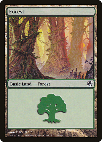 Forest (249) (SOM-249)  - Scars of Mirrodin